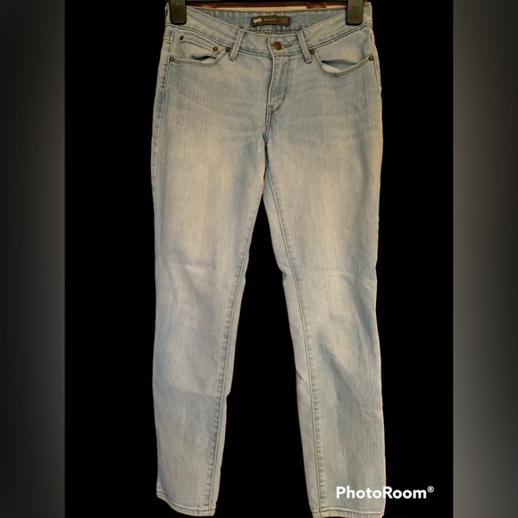 Wedgie Vintage LEVI JEANS bold curve skinny mid rise 28x30 - Picture 2 of 10